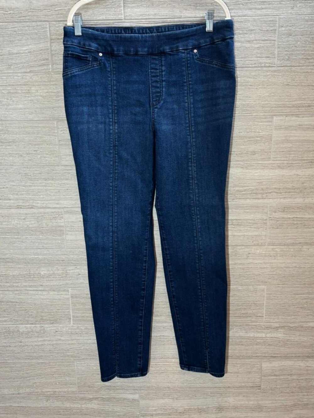 Chico's Women's Pull On Jeggings Blue Denim